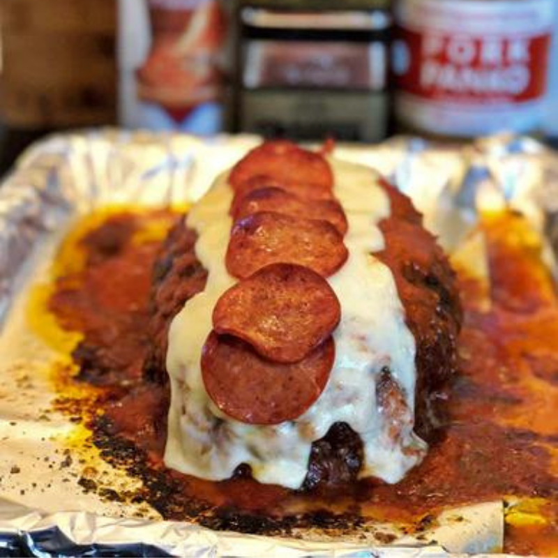 Trip's Pizza Meatloaf