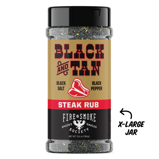 Fire & Smoke Society Black & Tan Steak Rub | Backyard Grills
