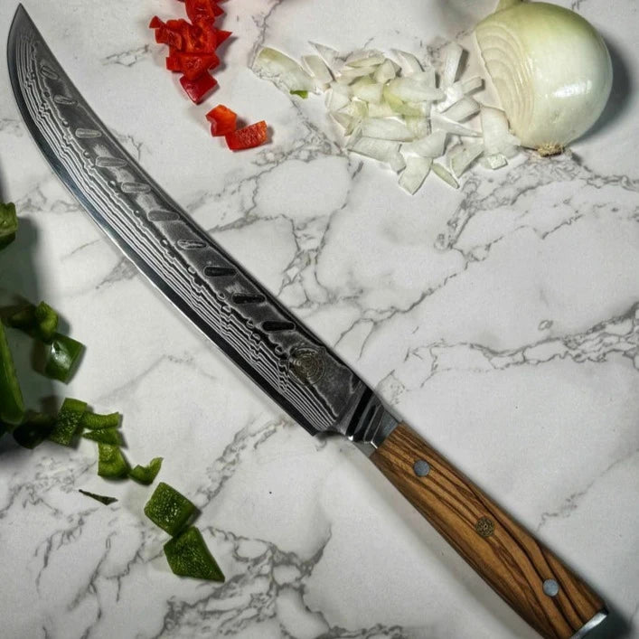 Butcher's Scimitar Knife | Backyard Grills