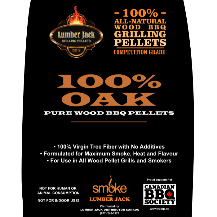 Lumber Jack 100% Oak Pellets - 20LBS