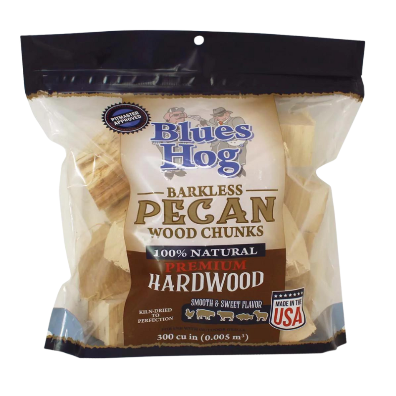 Blues Hog Barkless Pecan Wood Chunks | Backyard Grills