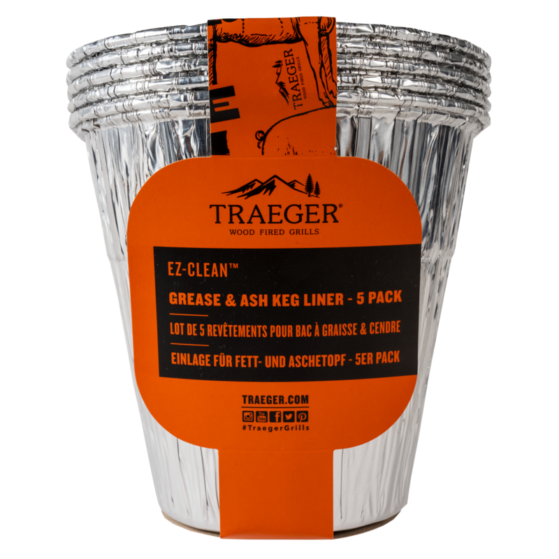 Traeger Grease & Ash Tray Liners 5pk | Backyard Grills