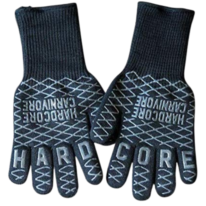 Hardcore Carnivore High Heat Gloves 1400°F | Backyard Grills