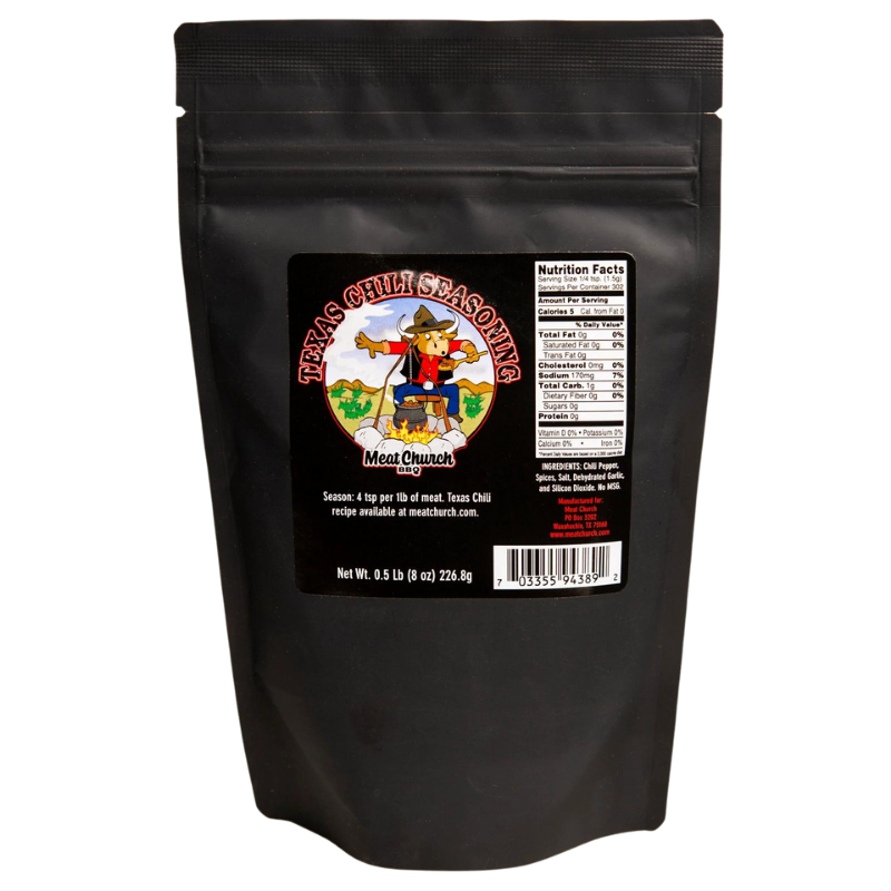 Meat Church Texas Chili Seasoning Backyard Grills Inc