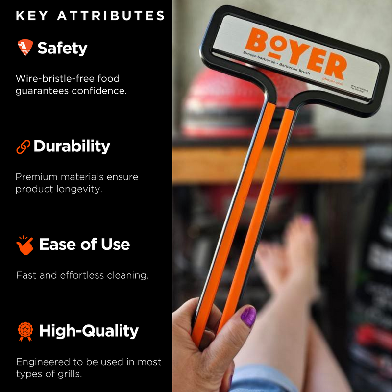 Boyer Brush® – The Safest Grill Brush