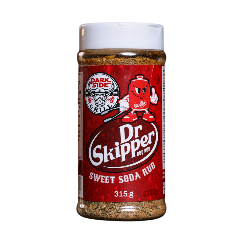 Dark Side Of The Grill Dr. Skipper Sweet Soda seasoning with sweet peppery soda flavor