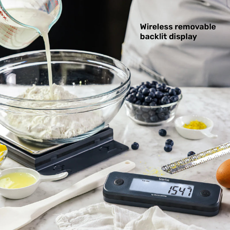 Gravitas™ Precision Kitchen Scale