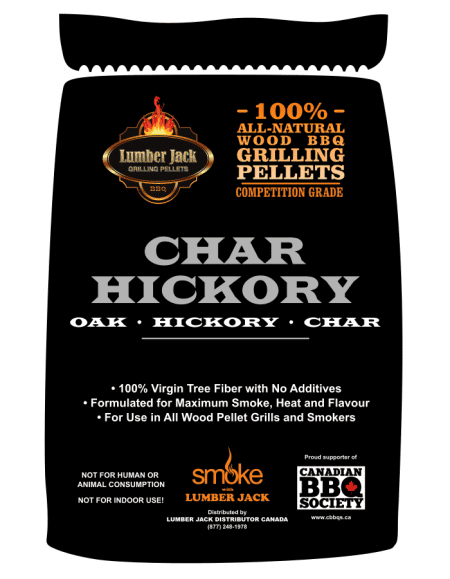 Lumber Jack Char Hickory Pellets - 20LBS