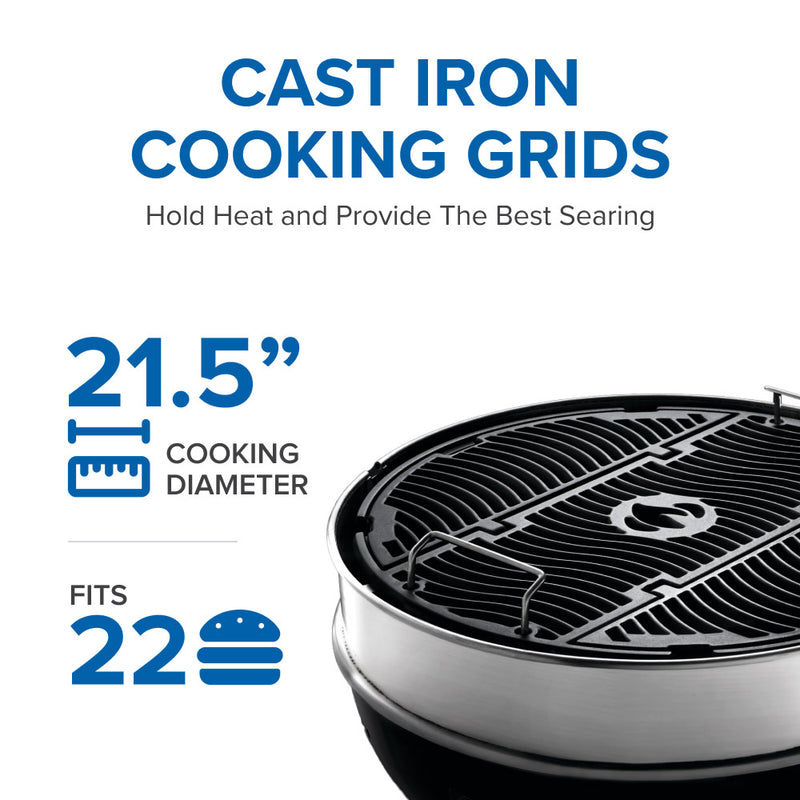 Professional 22 Charcoal 22-inch Kettle Grill