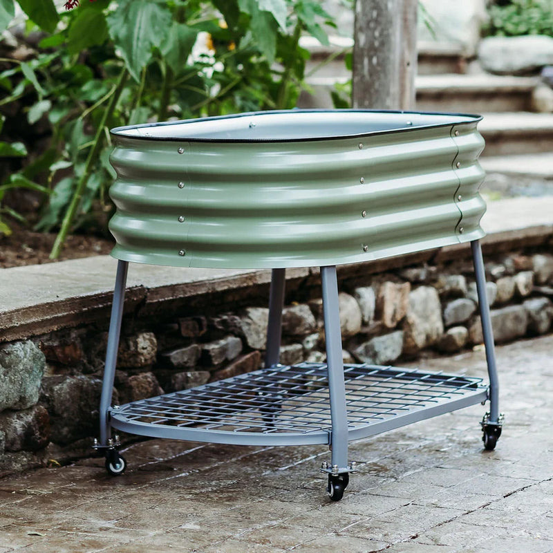 Elevated Rolling Patio Garden