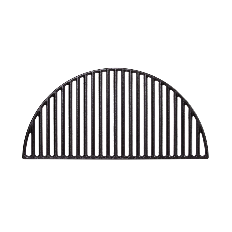 Semi-circular cast iron grate to cover half of the KJ cooking space
