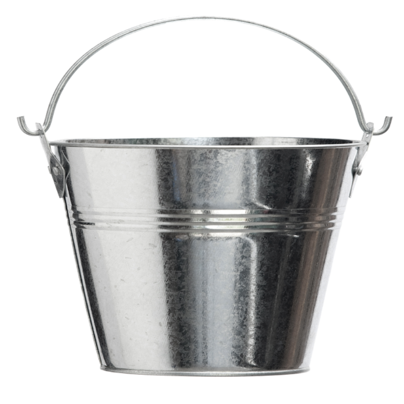Galvanized Grease Bucket